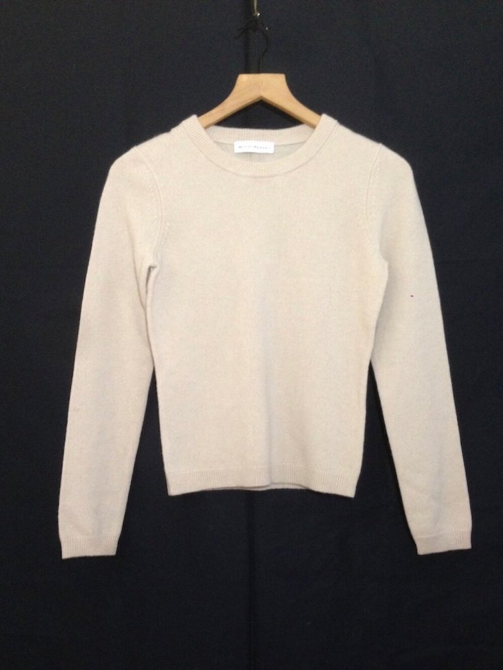White + Warren Cashmere Crewneck Sweater Sample - XS - NWT